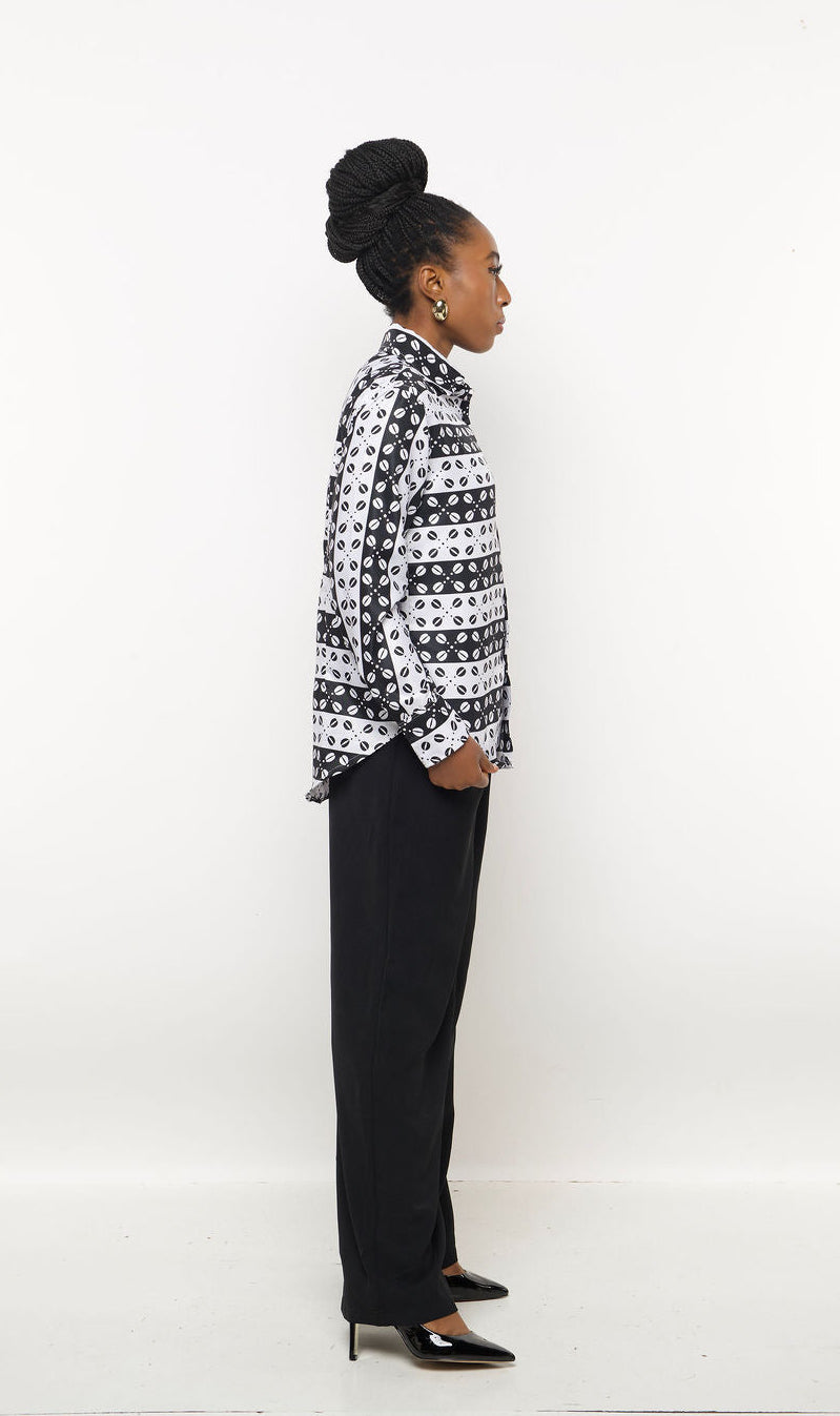 ‘Noraa- W’ Button-Up Shirt