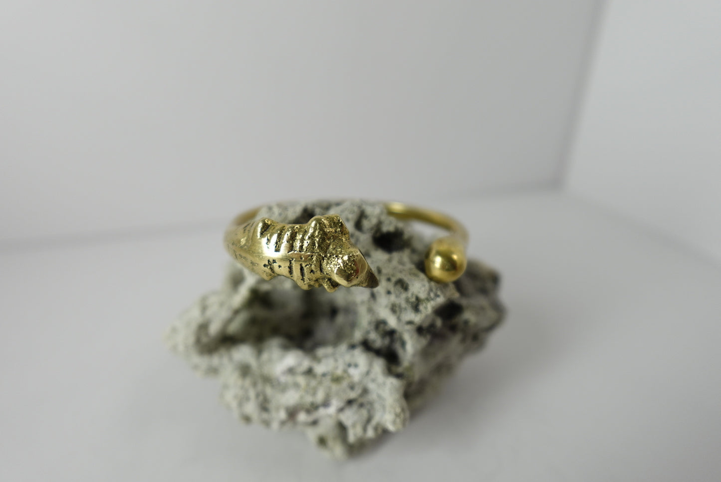 ‘Infinity’ Handcrafted Brass Panther Head Cuff Bracelet