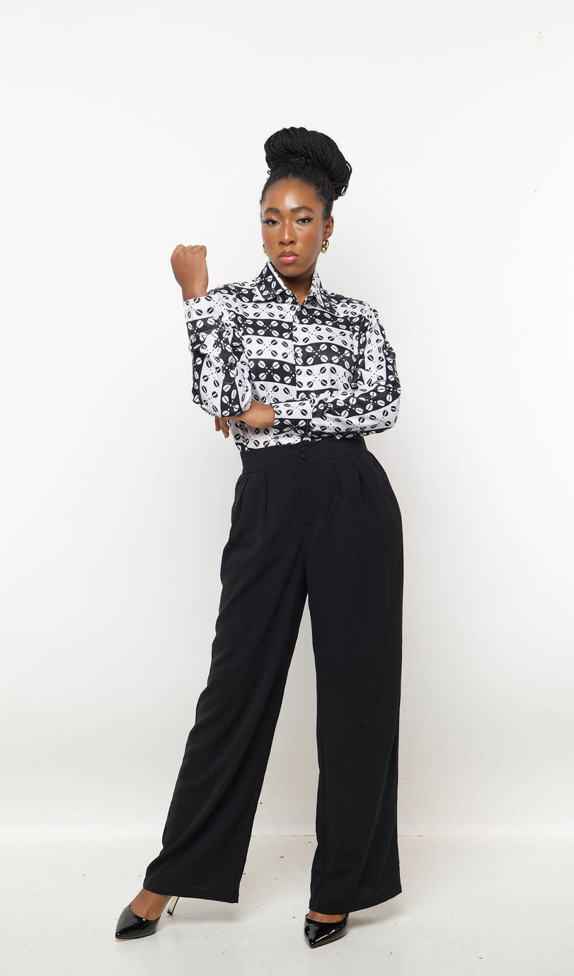 ‘Noraa- W’ Button-Up Shirt