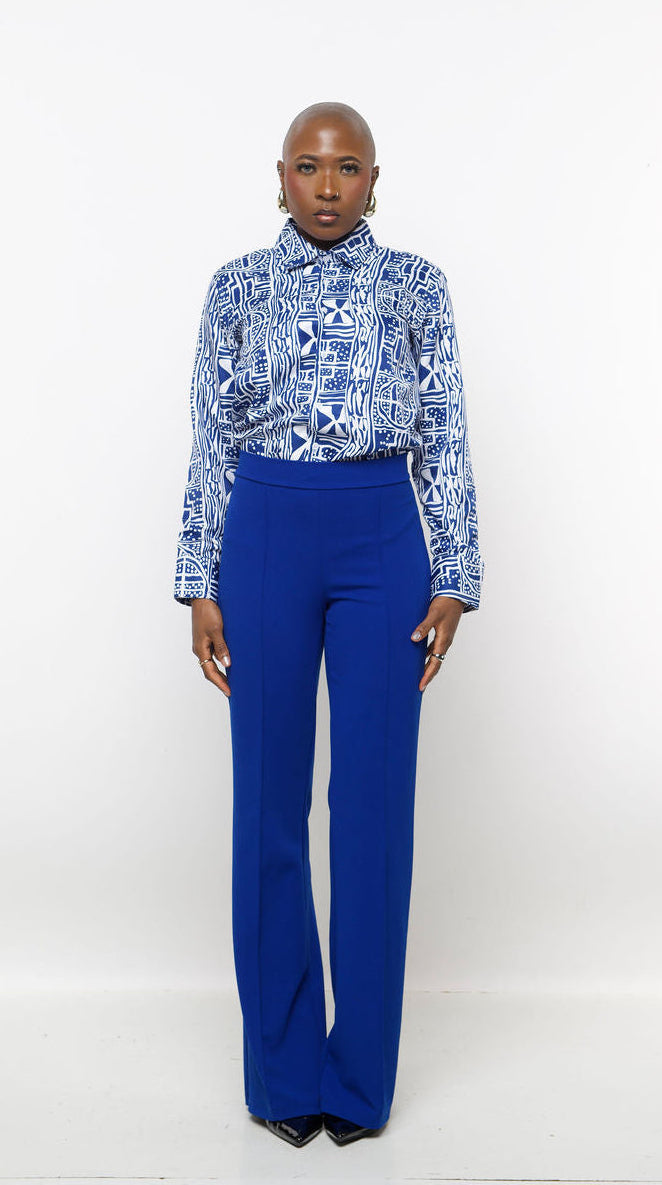 ‘ZINAA’ Button-Down Shirt