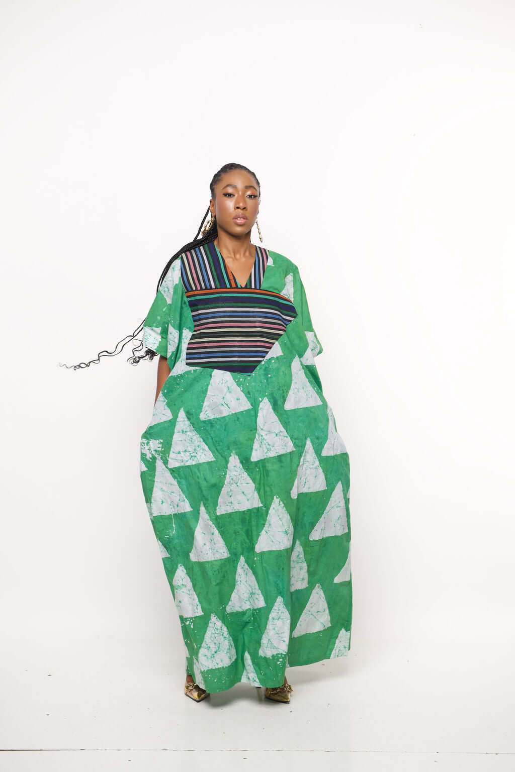 ‘Mankaa-Jade’ African Kaftan Dress