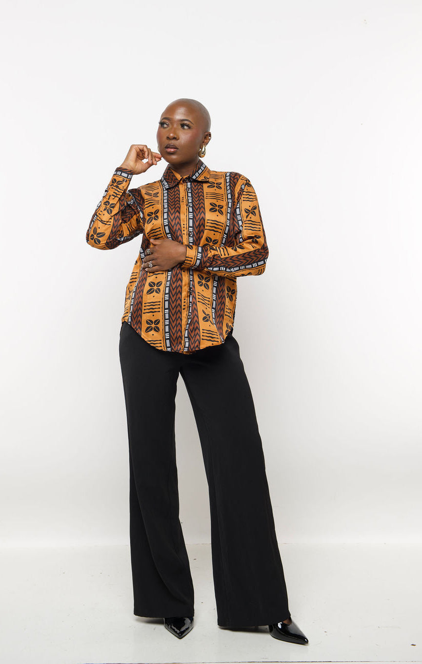 ‘Noraa’ Button-Up Shirt