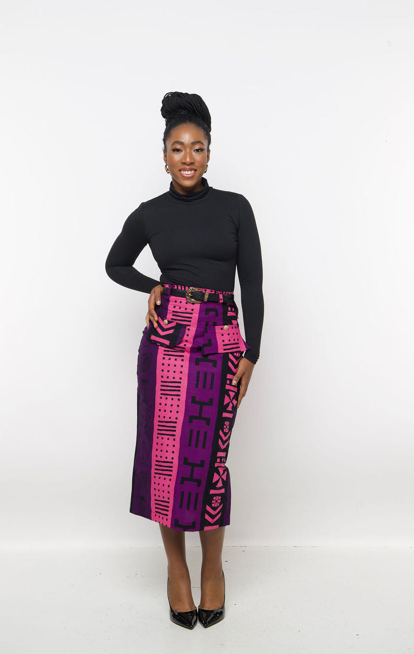 ‘Ndopii’ - Midi Skirt
