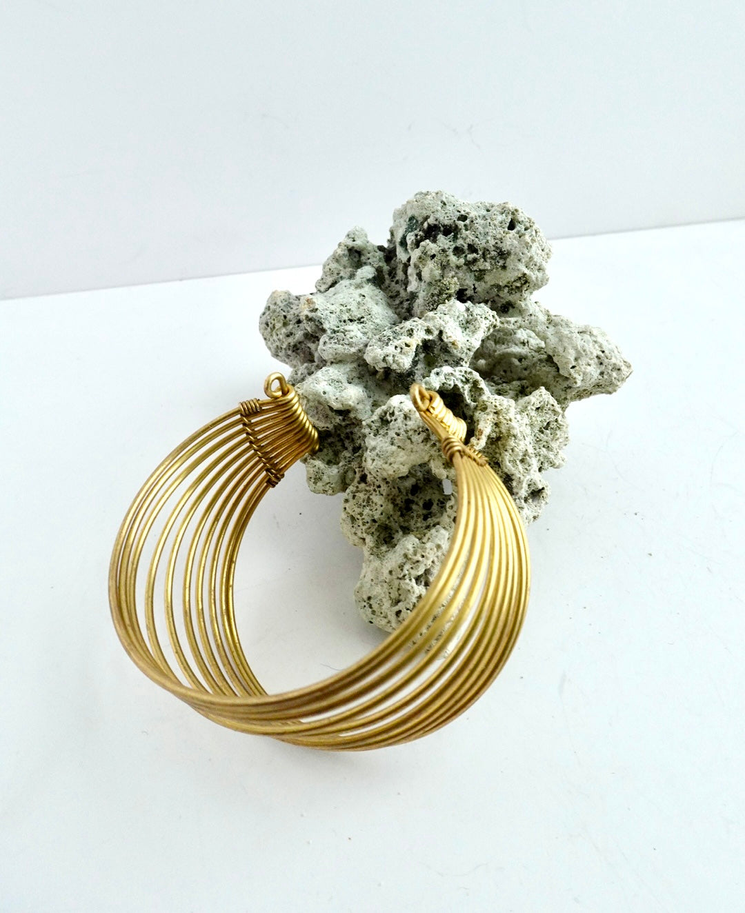 Aruna Brass Collar & Cuff Set