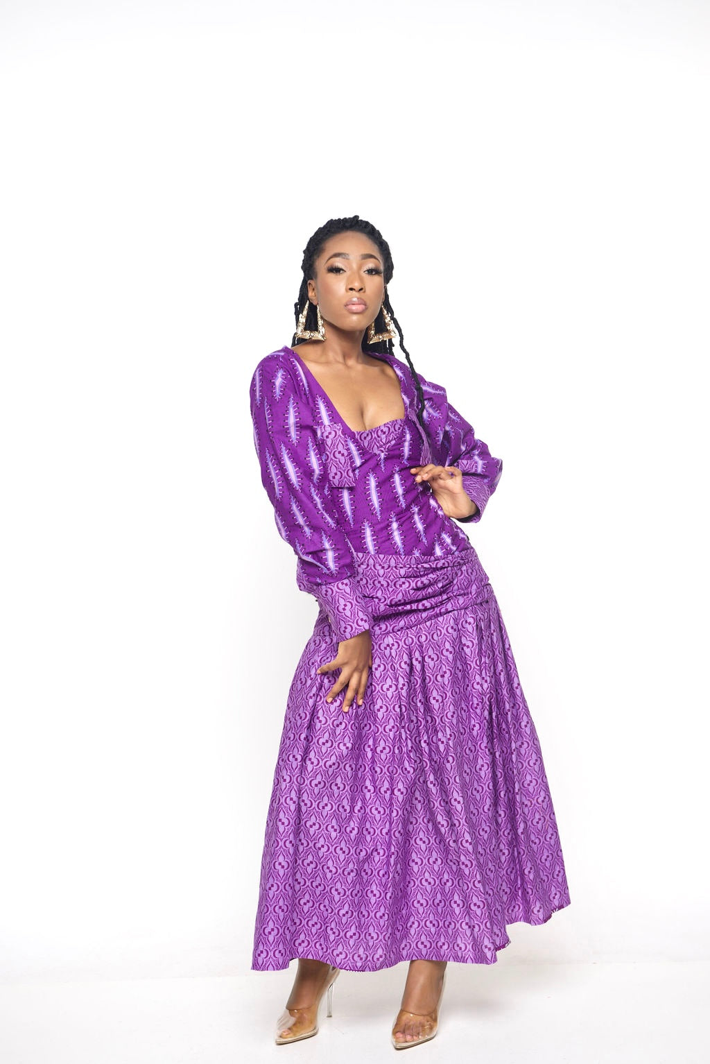 ‘Miyaa’ African Maxi dress