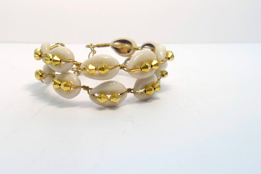 ‘Sanaa’ Handmade Wire-Wrapped Boho Bracelet