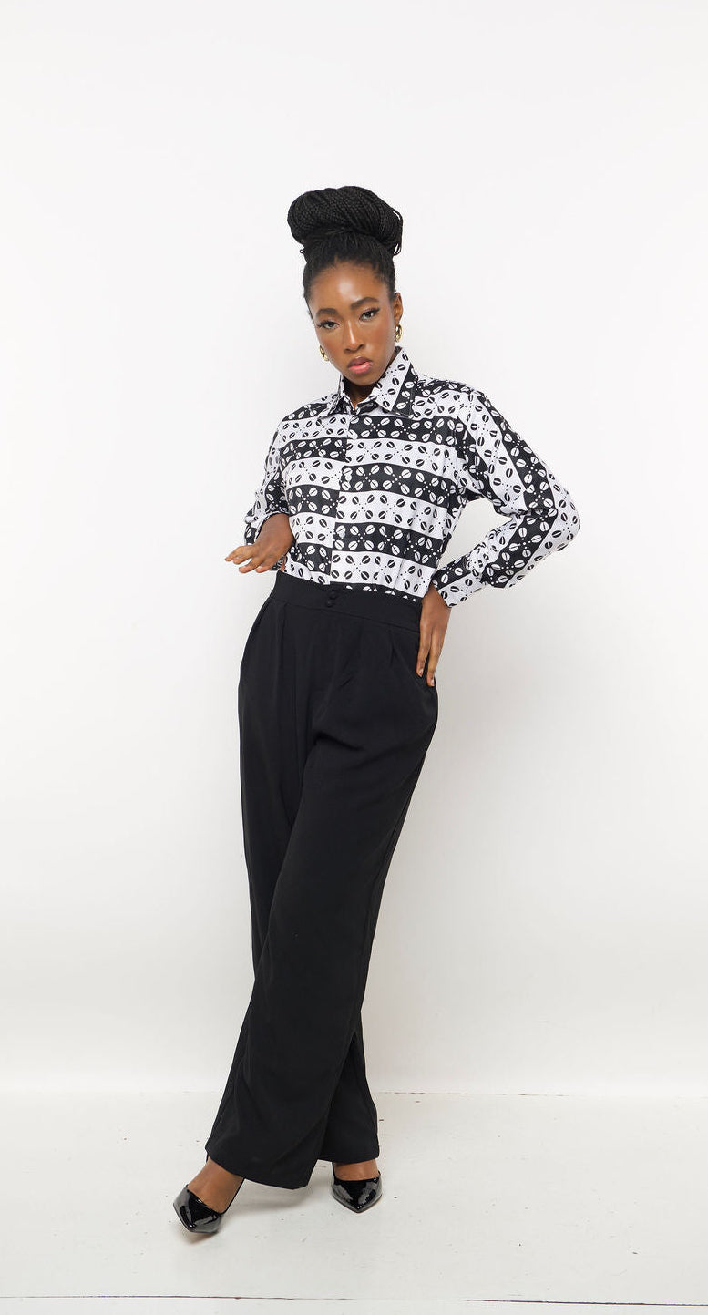 ‘Noraa- W’ Button-Up Shirt