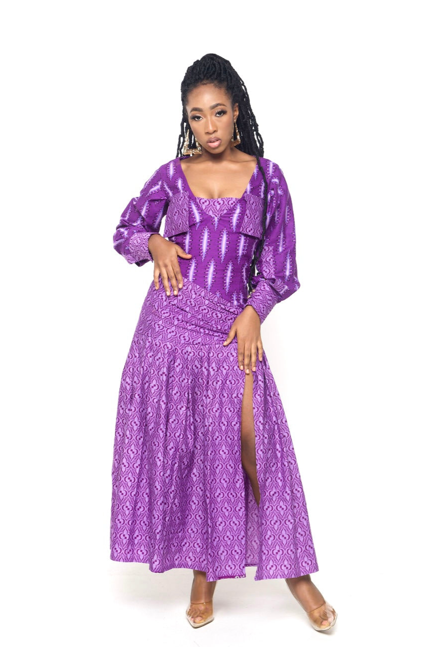 ‘Miyaa’ African Maxi dress