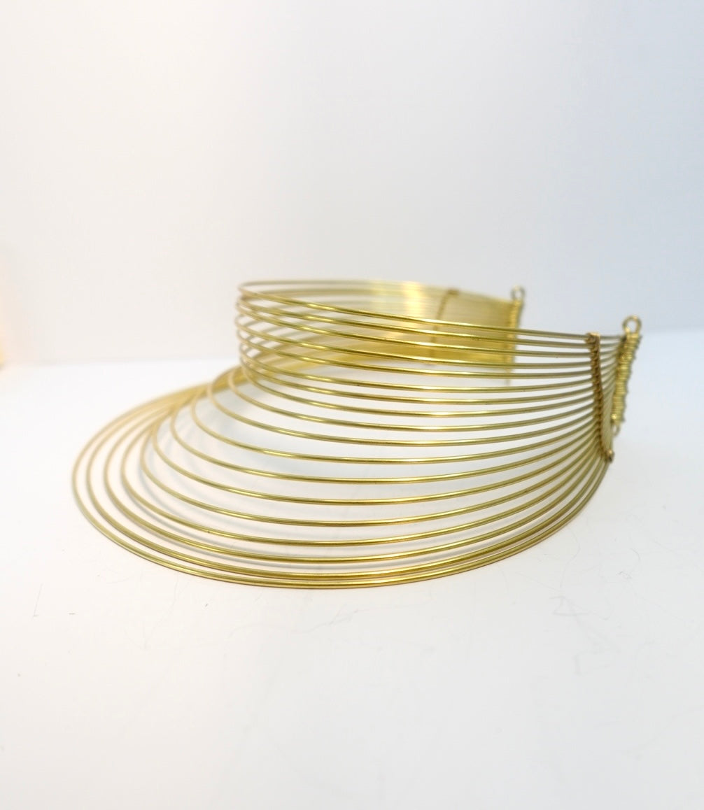 ‘SANAA’ African Spiral Choker Necklace & Earring Set