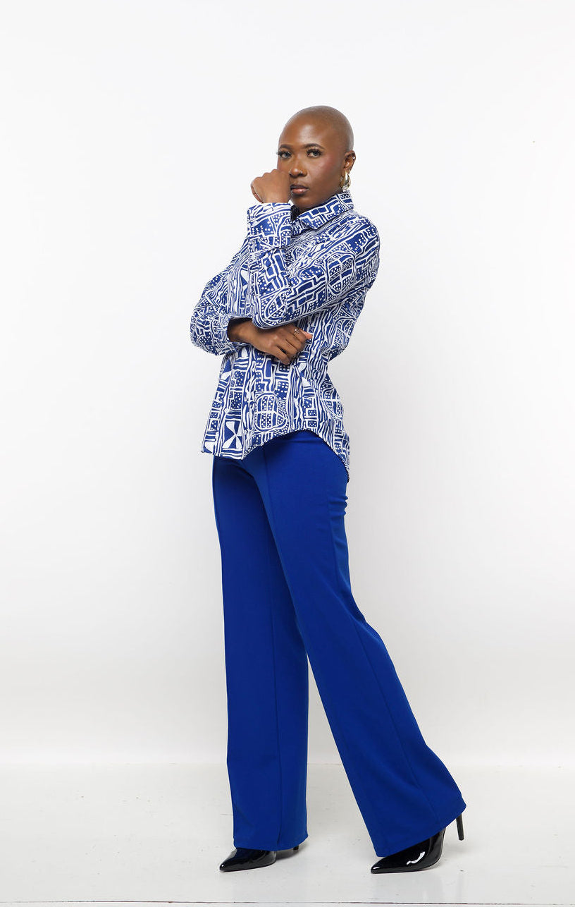 ‘ZINAA’ Button-Down Shirt