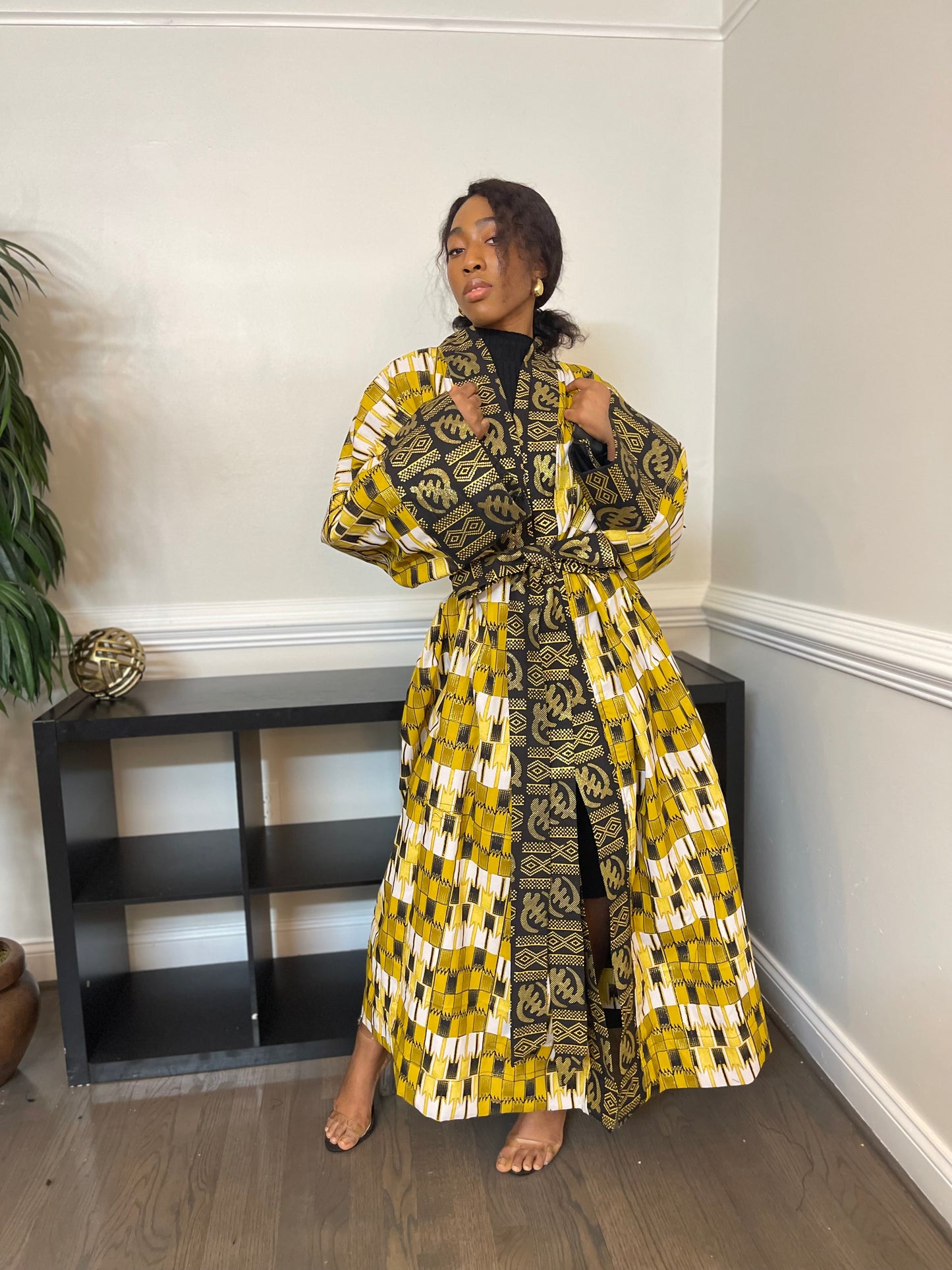 ‘Minaa’  African Kimono Duster Coat