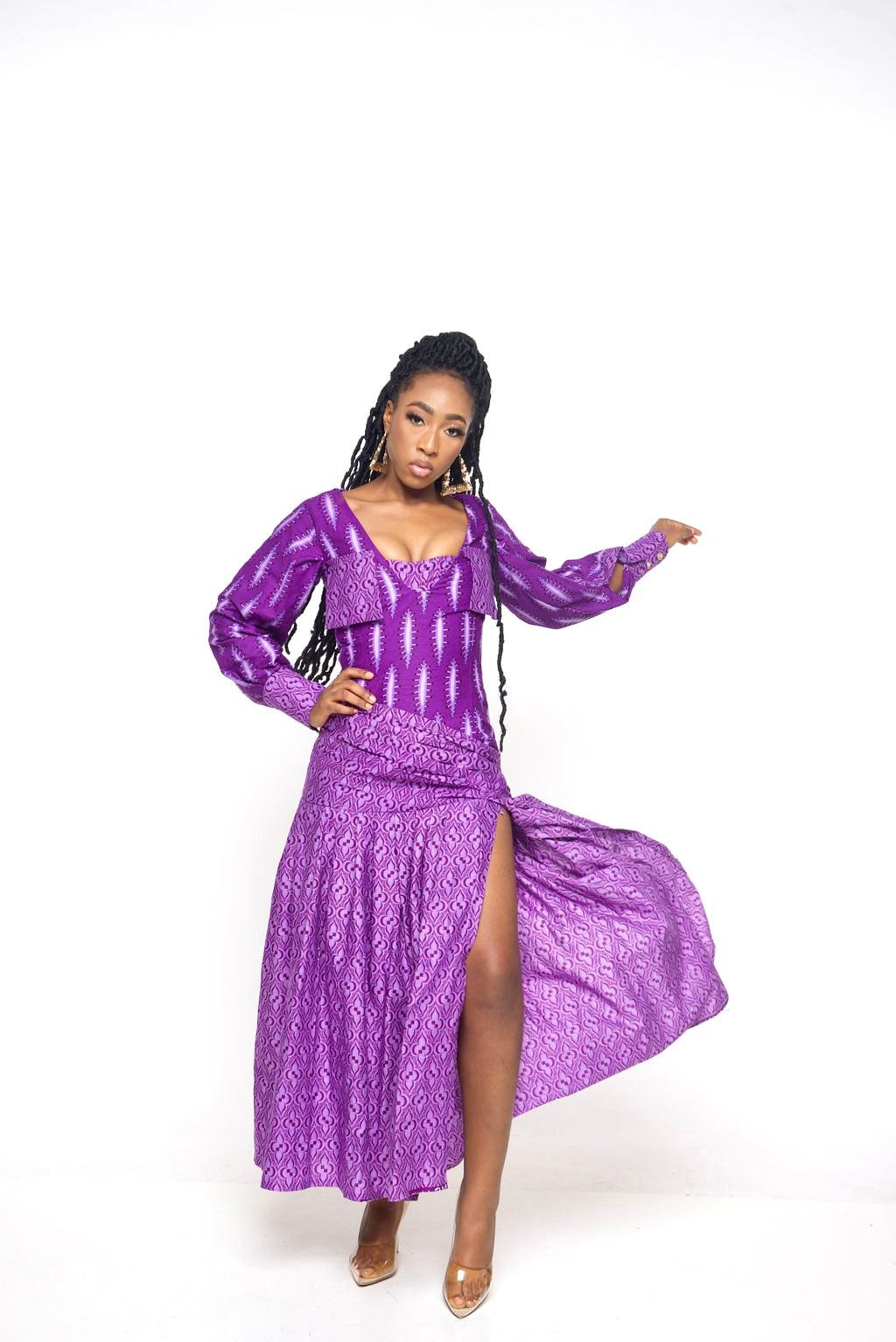 ‘Miyaa’ African Maxi dress