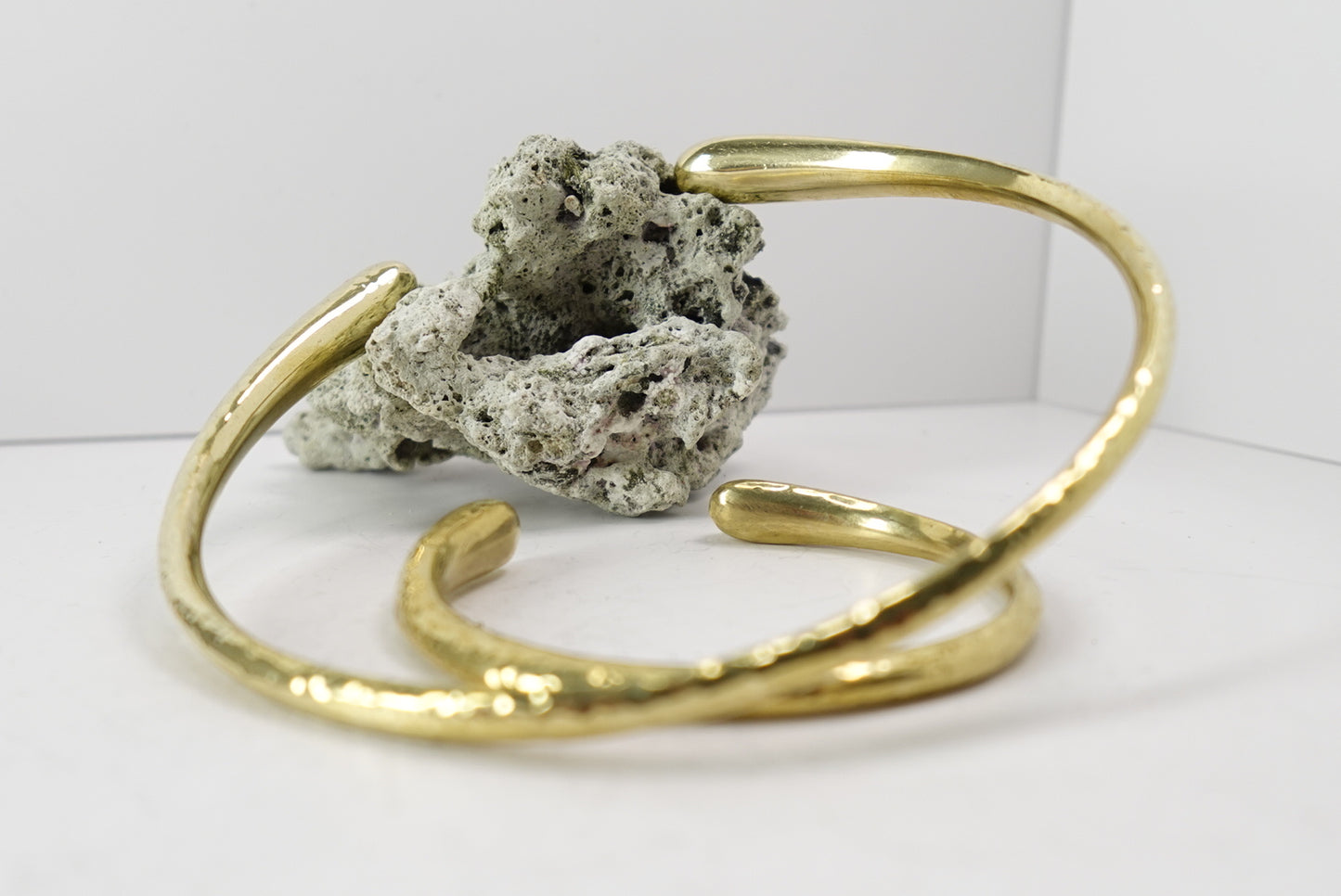 ‘Joy’ Bold Brass Jewelry Set