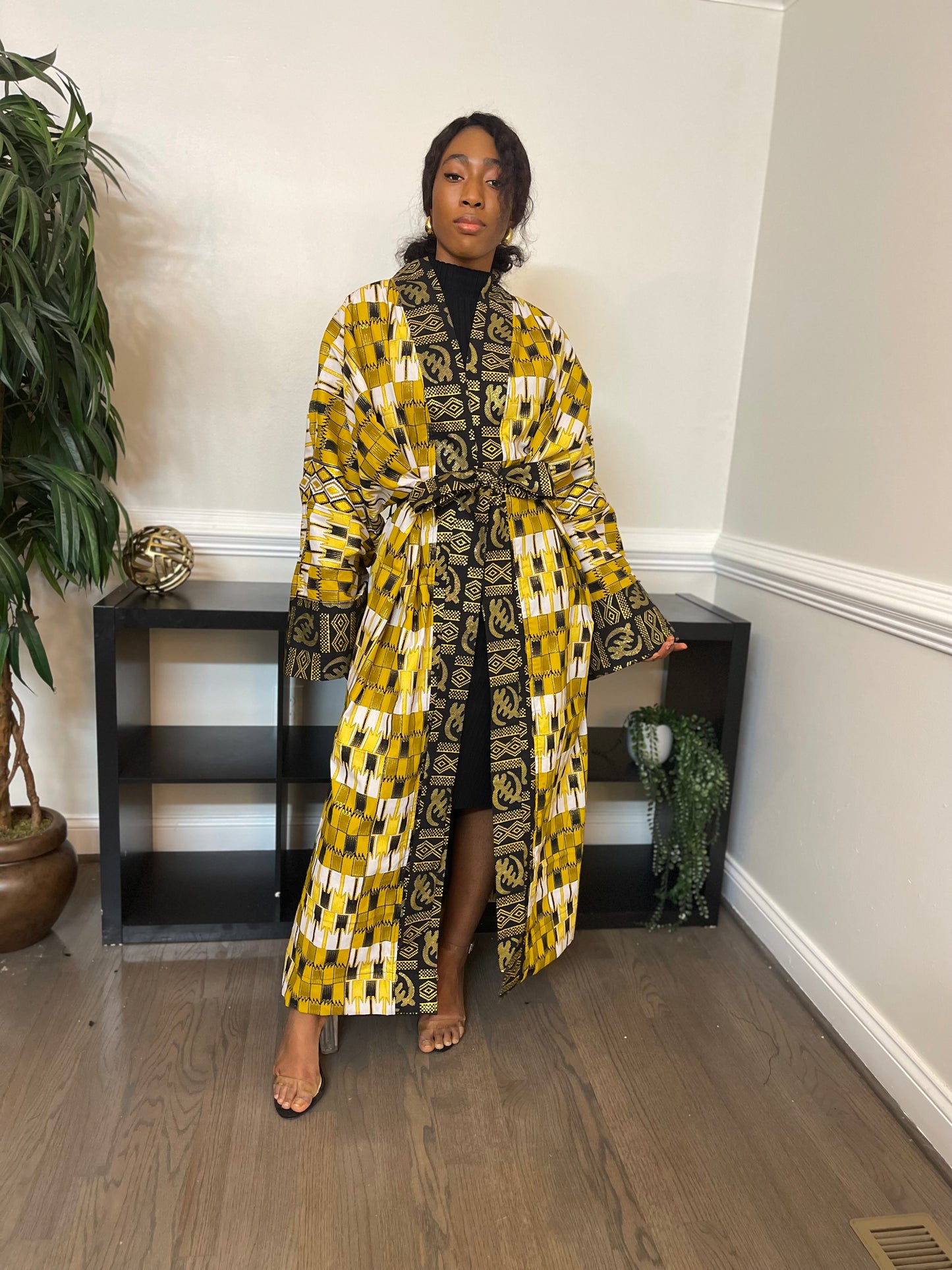 ‘Minaa’  African Kimono Duster Coat