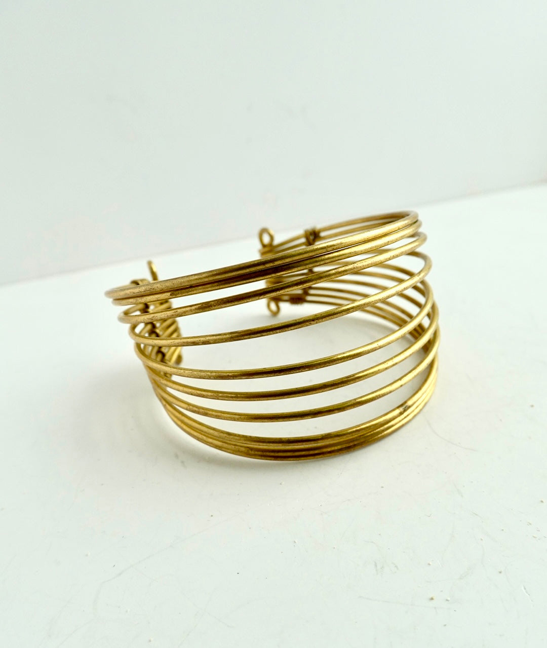 Aruna Brass Collar & Cuff Set