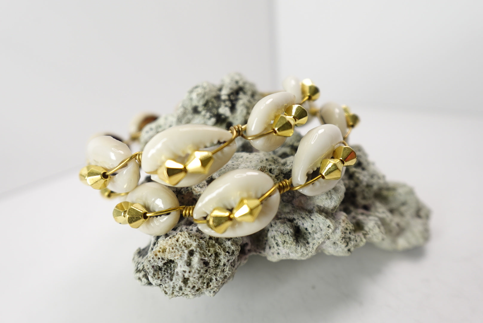 ‘Sanaa’ Handmade Wire-Wrapped Boho Bracelet