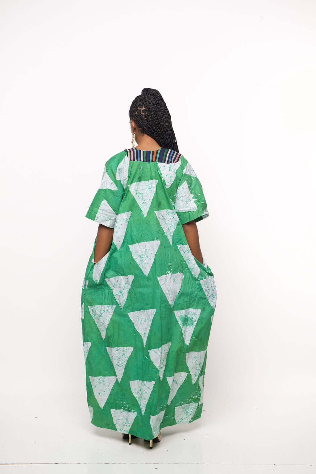 ‘Mankaa-Jade’ African Kaftan Dress