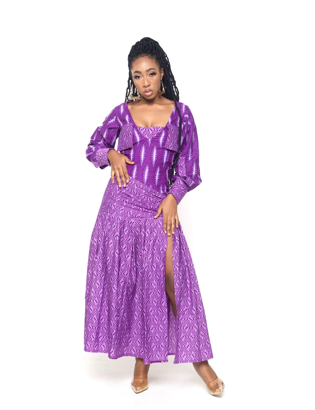 ‘Miyaa’ African Maxi dress
