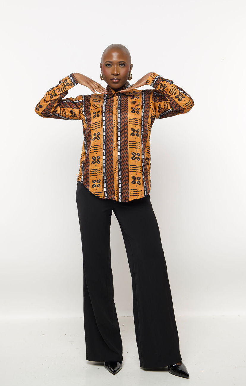 ‘Noraa’ Button-Up Shirt