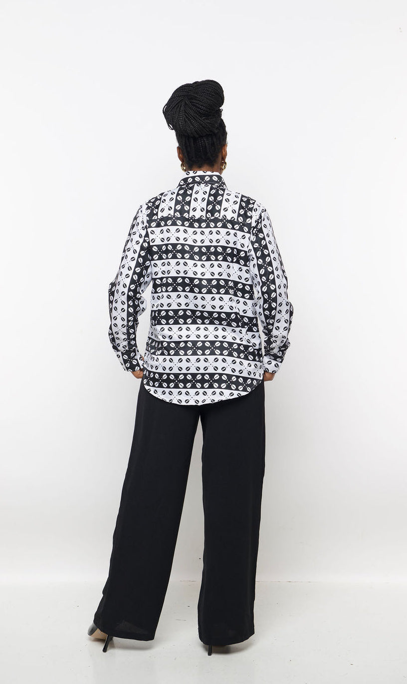 ‘Noraa- W’ Button-Up Shirt