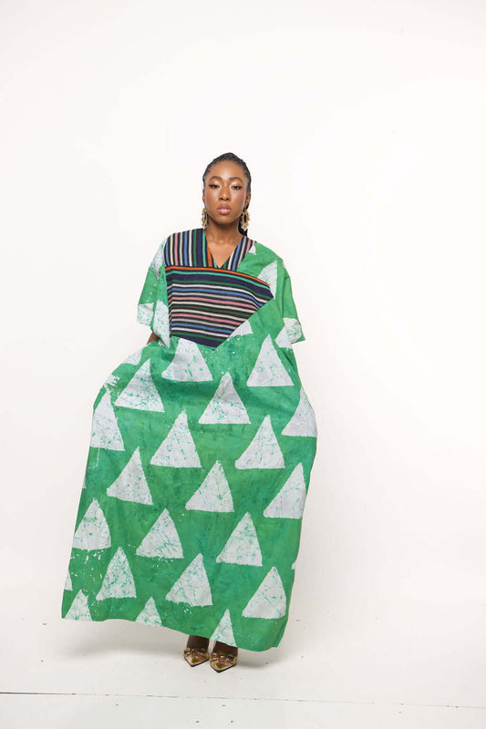 ‘Mankaa-Jade’ African Kaftan Dress