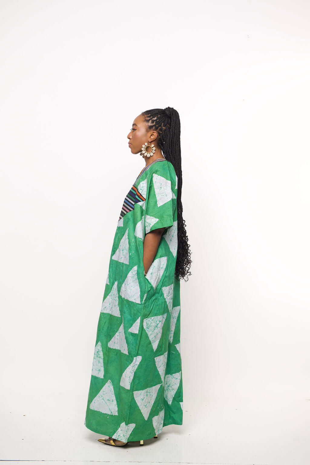 ‘Mankaa-Jade’ African Kaftan Dress