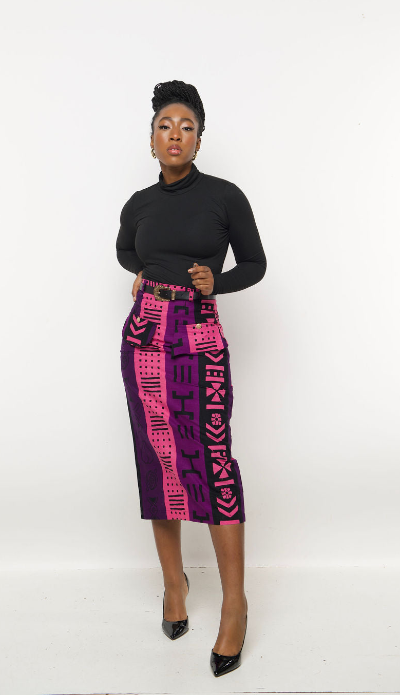 ‘Ndopii’ - Midi Skirt