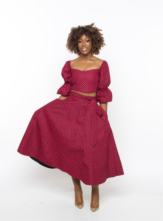 “Aboh” two piece set
