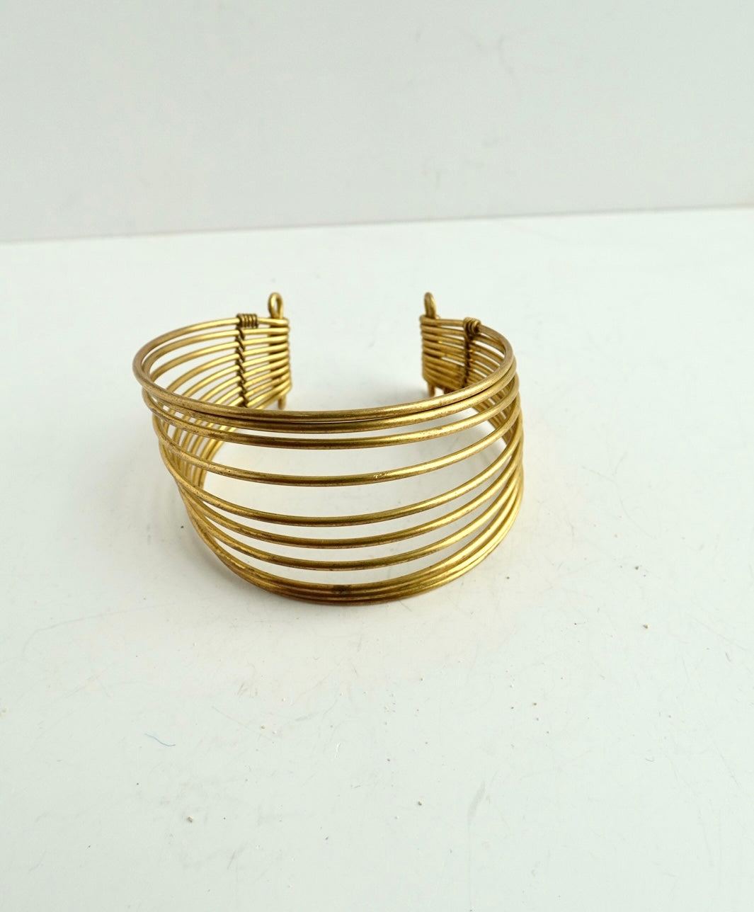Aruna Brass Collar & Cuff Set